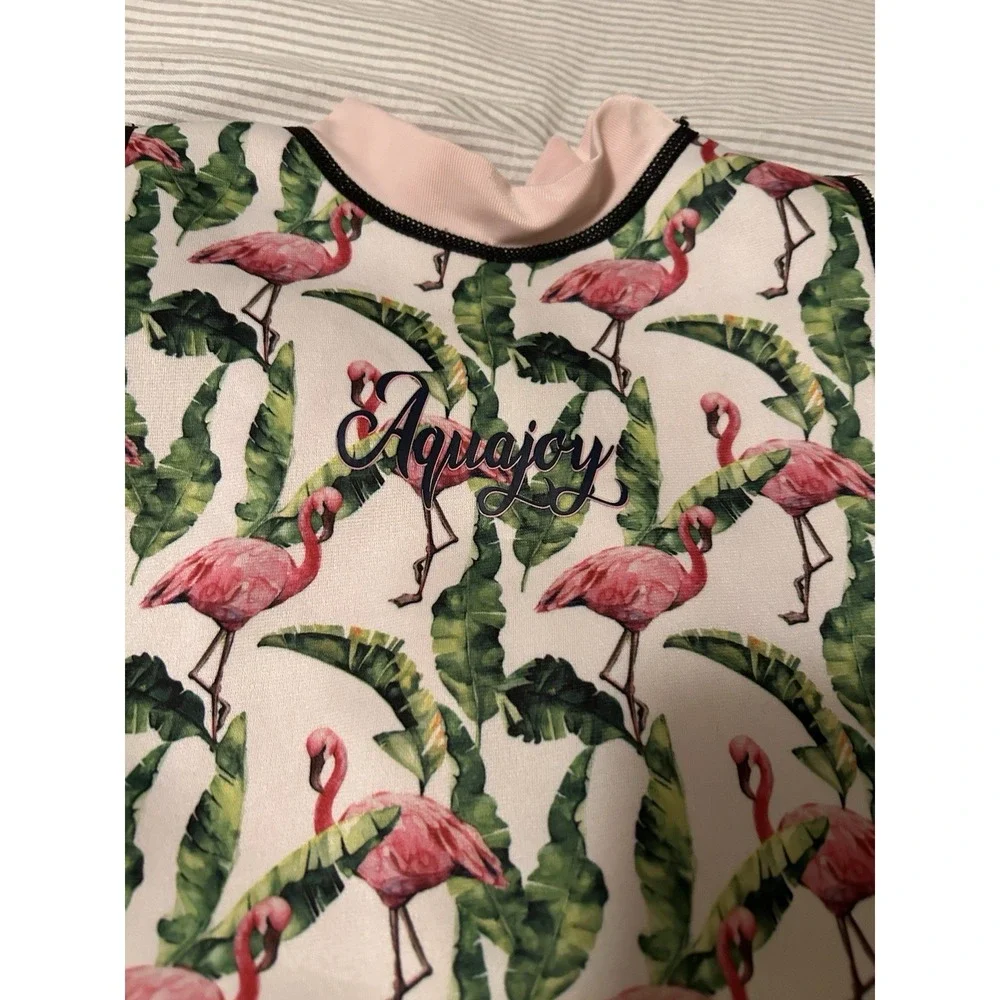 Warmsy Reversable Aquajoy wetsuit baby toddler 24‎ months Flamingo Pink Vacation